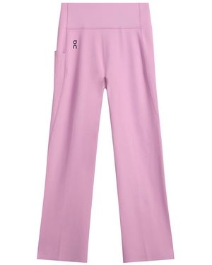 On Shoes Studio Flared Leggings - Pink