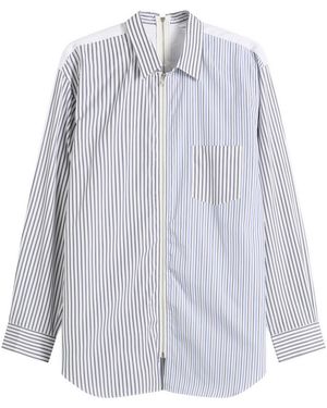 Comme des Garçons Cotton Poplin Shirt - Blue