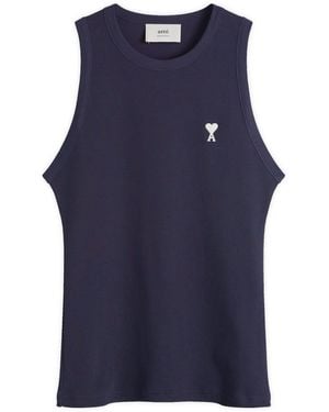 Ami Paris Adc Tanktop - Blue