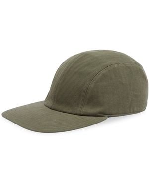 Uniform Bridge Herringbone Twill Ball Cap - Green