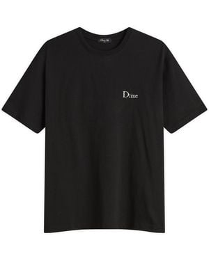Dime Classic Small Logo T-Shirt - Black