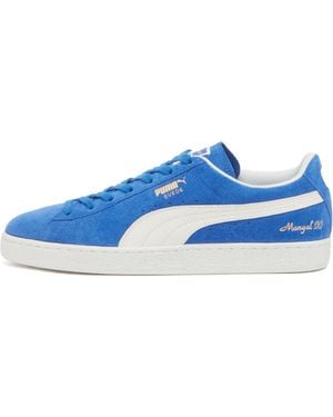 PUMA End. X X Mangal Ii Suede Trainer - Blue