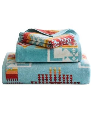 Pendleton Three Piece Towel Set - Blue