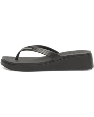 Havaianas High Platform Flip Flops - Black
