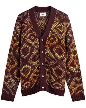 NN07 Viggo Cardigan - Brown