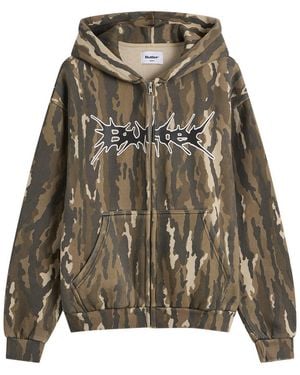 Butter Goods Nail Logo Zip Hoodie - Green