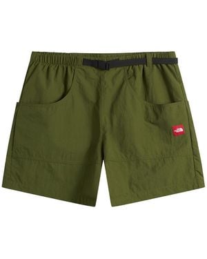 The North Face Box Nylon Belted Shorts - Green