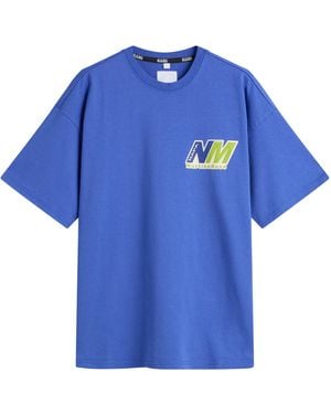 Napapijri X Martine Rose Logo T-Shirt - Blue