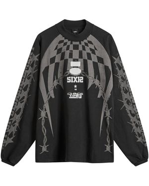 Vans X A.O.D. Hazard Ls T-Shirt - Black