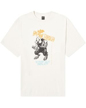 Brain Dead Duck Beast T-Shirt - White