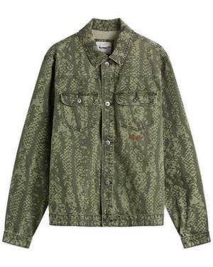 Butter Goods Garage Denim Jacket - Green