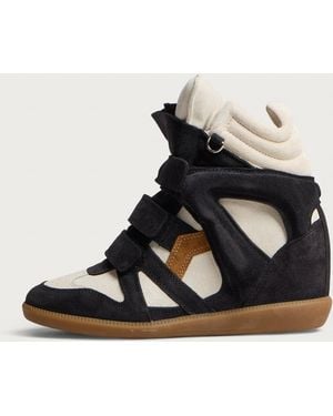 Isabel Marant Bekett Platform Sneakers - Black