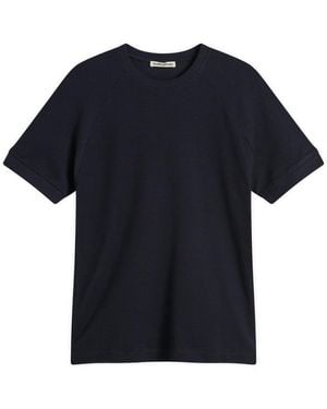 YMC Marquee Waffle T-Shirt - Black