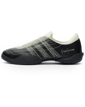 Y-3 Regu Embroidery Sneaker Shoes - Black