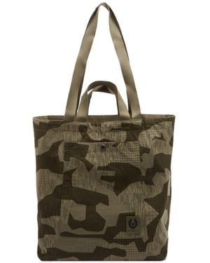 Belstaff Terrain Camo Tote Bag - Green