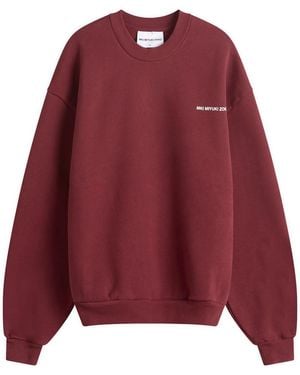 MKI Miyuki-Zoku Uniform Crew Neck Sweatshirt Presented By End - Purple