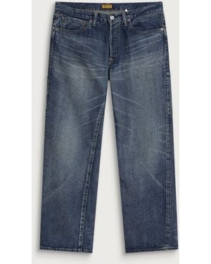 Human Made Straight Denim Work Trousers - Blue