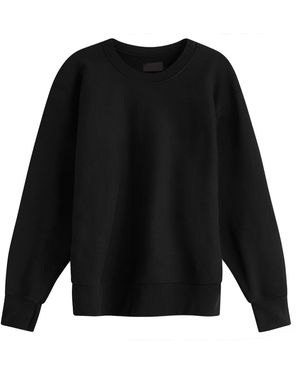 Les Tien Heavyweight Crop Crew - Black