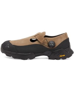 ROA Pala Suede Vibram Sandal - Black