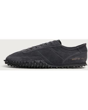 Common Projects Minimal Runner Seventy Suede Trainer - Black