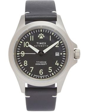Timex Expedition North Titanium Automatic 41Mm Watch - Metallic