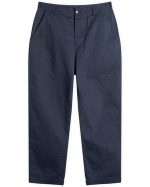 Universal Works Twill Military Chino - Blue