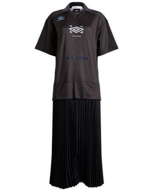 Toga Toga X Umbro Game Shirt Dress - Black