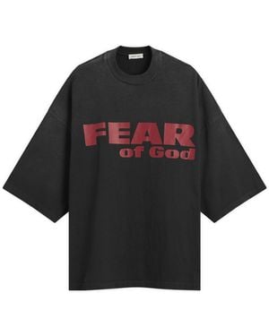 Fear Of God Relaxed "Fear Is Gone" T-Shirt - Black