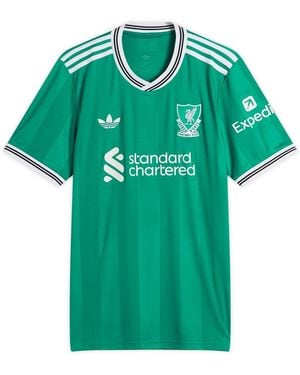 Liverpool adidas シャツ ターコイズ　緑　サード adidas Originals Liverpool 25/26 Authentic Third Shirt - Sea