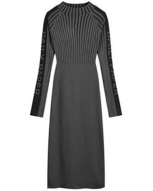 Daily Paper Lore Knit Midi Dress - Black