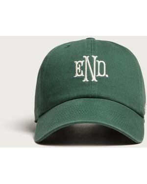 END. Monogram Clean Up Cap - Green