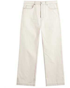 Rick Owens Geth Jeans - Natural