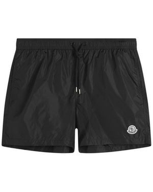 Moncler Nylon Swim Shorts - Black