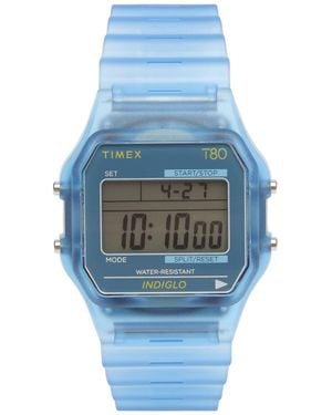 Timex 80 Translucent Watch - Blue