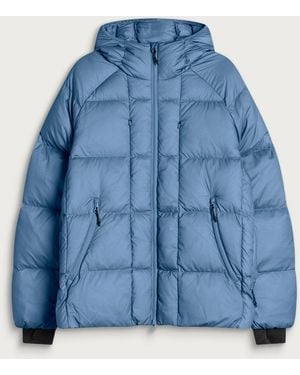 Hiking Patrol Horizon 800Fp Hooded Down Jacket - Blue