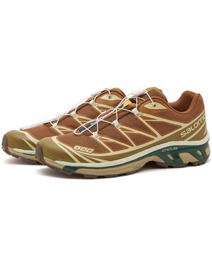 Salomon Xt-6 Trainers - Brown