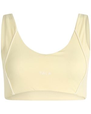 Tala Skinluxe Contrast Piping Sports Bra - Natural