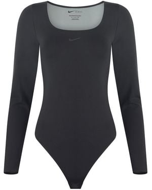 Nike Form Longsleeve Bodysuit - Blue