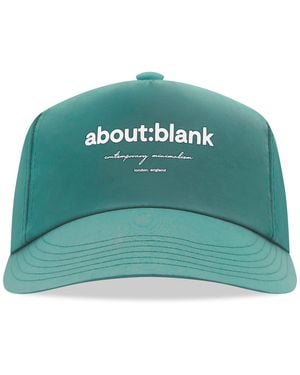 About Blank Box Logo Cap - Green