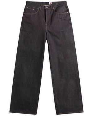 Edwin Denim Wide Pants - Grey