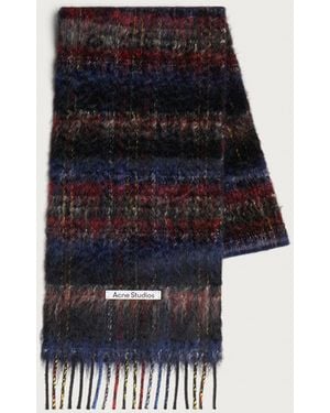 Acne Studios Vibot Scarf - Blue