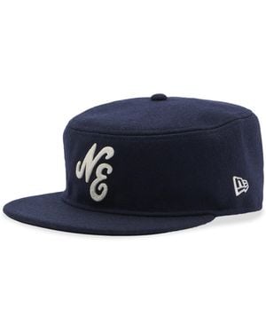 KTZ Heritage Logo Chainstitched Wool Pillbox Cap - Blue
