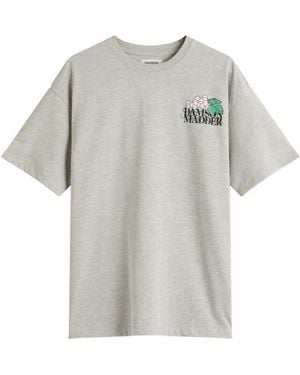 Damson Madder Dessert Boyfriend T-Shirt - Gray
