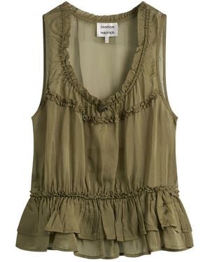 Damson Madder Sasha Cami - Green