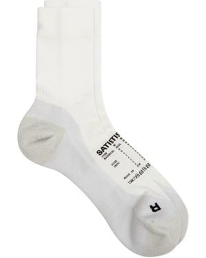 Satisfy Merino Nylon Tube Socks - White