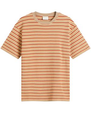 Drole de Monsieur Striped T-Shirt - Natural