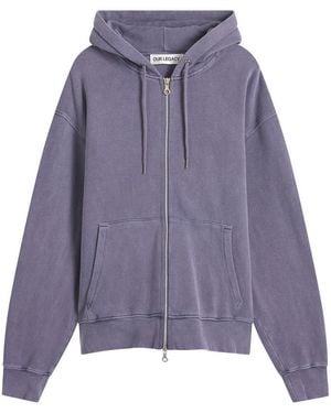 Our Legacy Rascal Hoodie - Purple