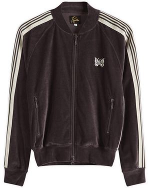Needles Rib Collar Track Jacket - Black