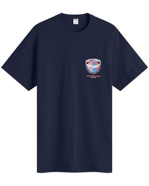 Randy's Garments World Graphic T-Shirt - Blue