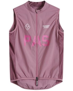 Pas Normal Studios Pas Mechanism Stow Away Gilet - Purple